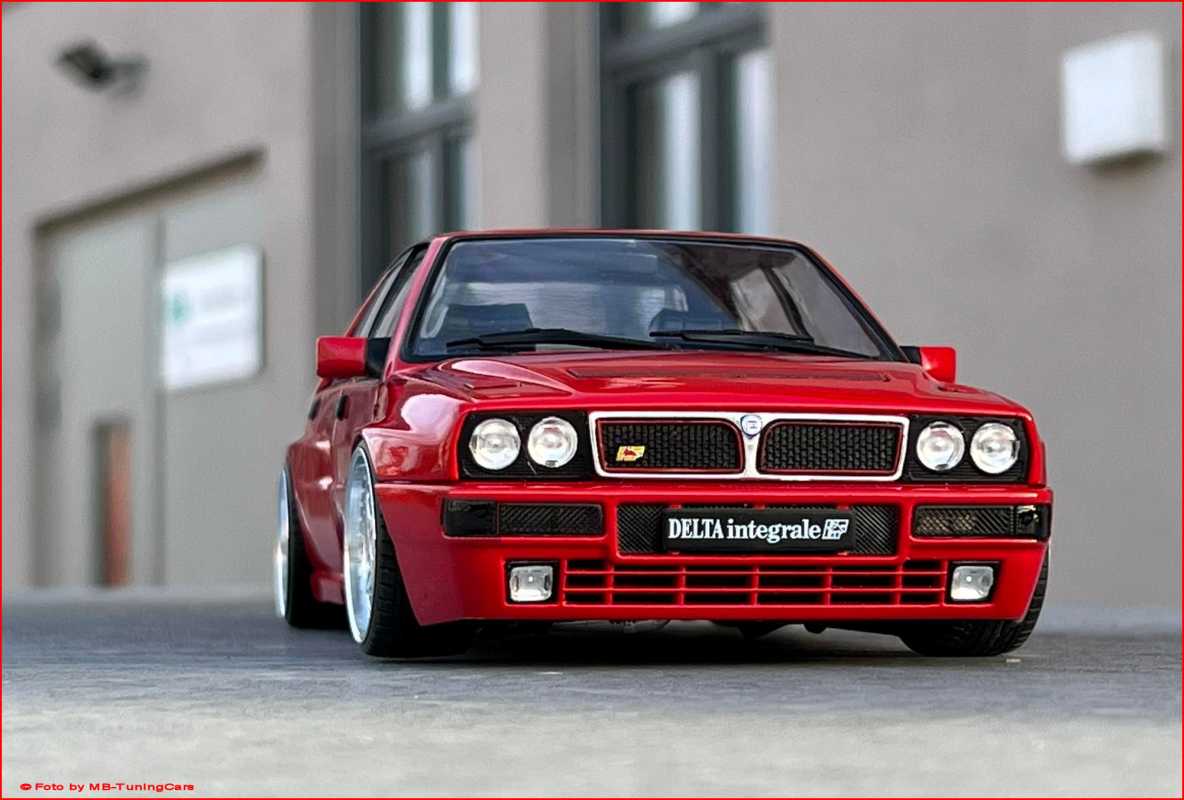 1:18 LANCIA DELTA Integrale HF / Mod.91 Red Edition